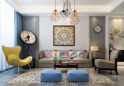 昆明34平米小户型装修设计 实用与美观的巧妙融合